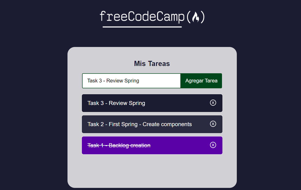 Todo-list-app - Front end
